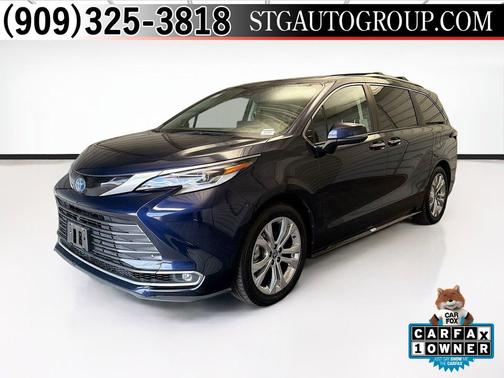 Blueprint 2022 Toyota Sienna Platinum