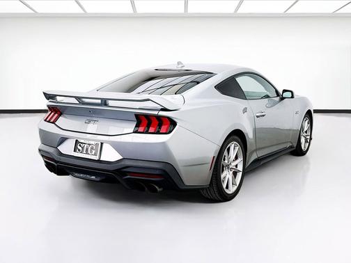 Iconic Silver Metallic 2024 Ford Mustang GT Premium
