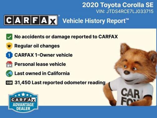 Photo 5 of 25 of 2020 Toyota Corolla SE