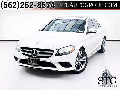 White 2019 Mercedes-Benz C-Class C 300