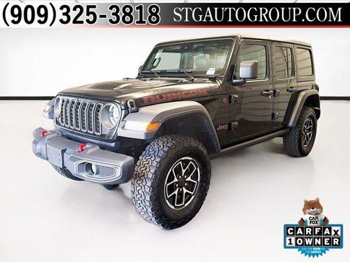 Black Clearcoat 2025 Jeep Wrangler Rubicon