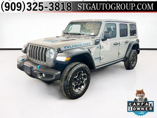 Sting-Gray Clearcoat 2023 Jeep Wrangler 4xe Rubicon