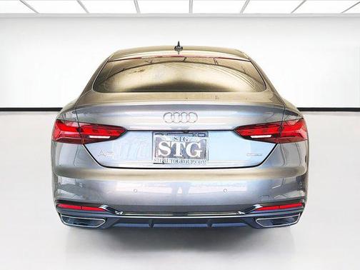 Daytona Gray Metallic 2021 Audi A5 Sportback 45 S Line Premium Plus