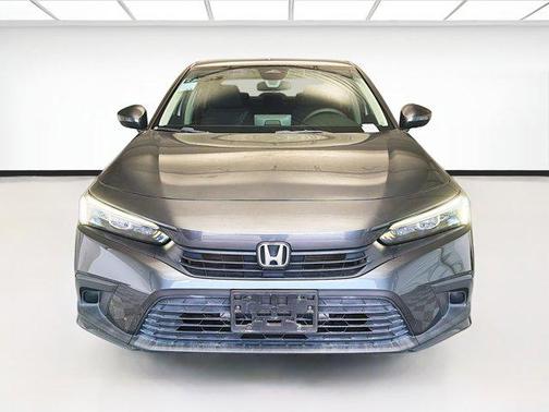 Gray 2022 Honda Civic LX