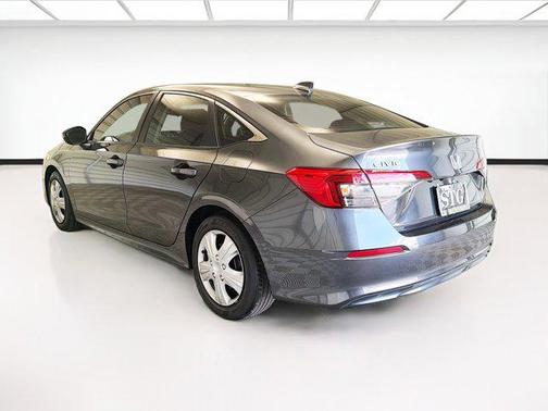 Gray 2022 Honda Civic LX
