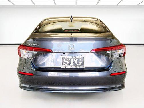 Gray 2022 Honda Civic LX