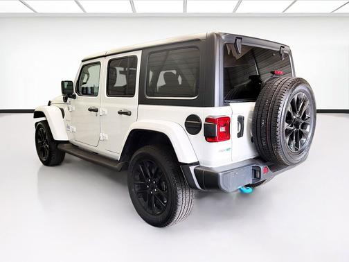 Bright White Clearcoat 2023 Jeep Wrangler 4xe Sahara