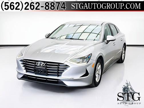 Shimmering Silver Pearl 2021 Hyundai SONATA SE