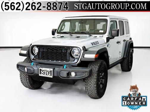 Silver Zynith Clearcoat 2024 Jeep Wrangler 4xe Willys