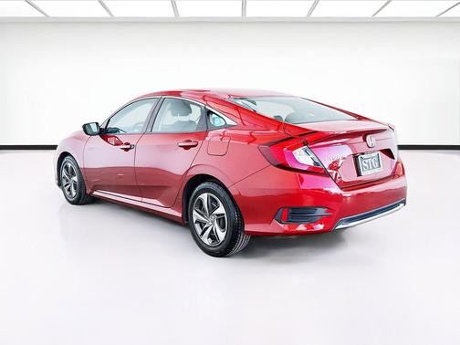 Molten Lava Pearl 2020 Honda Civic LX