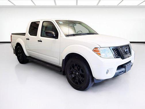 Glacier White 2021 Nissan Frontier SV