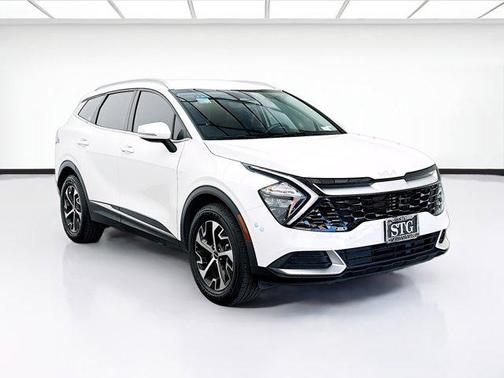 Snow White Pearl 2023 Kia Sportage Hybrid EX