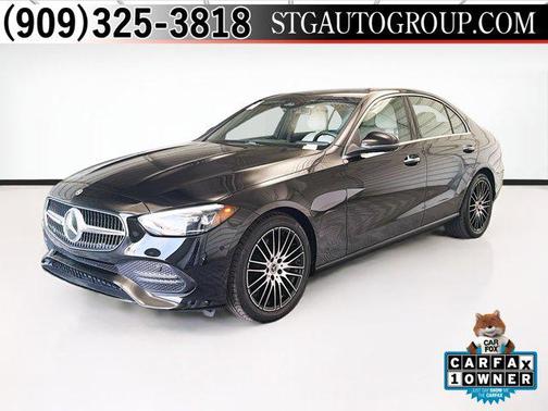 Black 2025 Mercedes-Benz C-Class C 300