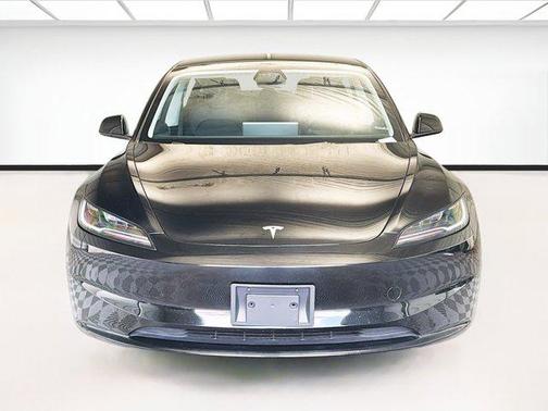 Solid Black 2025 Tesla Model 3 Long Range