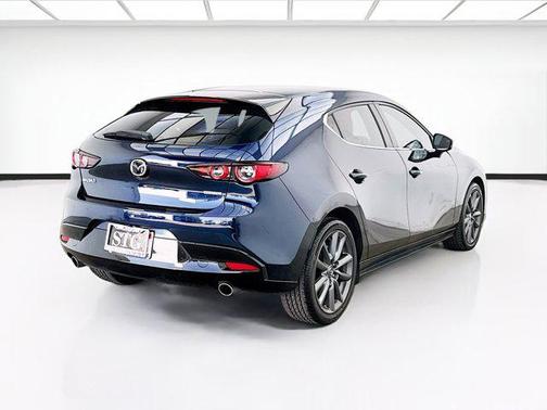 Deep Crystal Blue Mica 2021 Mazda Mazda3 FWD w/Preferred Package