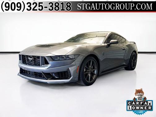 Carbonized Gray Metallic 2024 Ford Mustang Dark Horse Fastback
