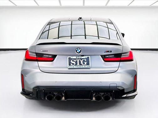 Ind Frozen Pure Grey II Metallic 2023 BMW M3 Competition xDrive