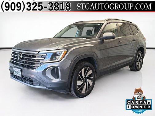 Platinum Gray Metallic 2024 Volkswagen Atlas 2.0T SE w/Technology 4MOTION