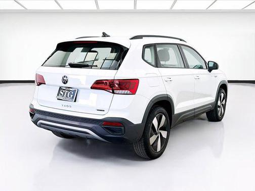 Pure White 2024 Volkswagen Taos 1.5T S