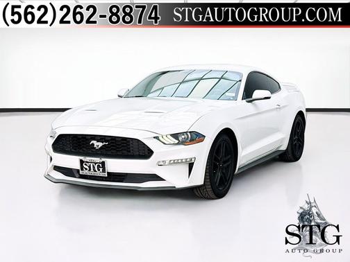Oxford White 2019 Ford Mustang EcoBoost Premium