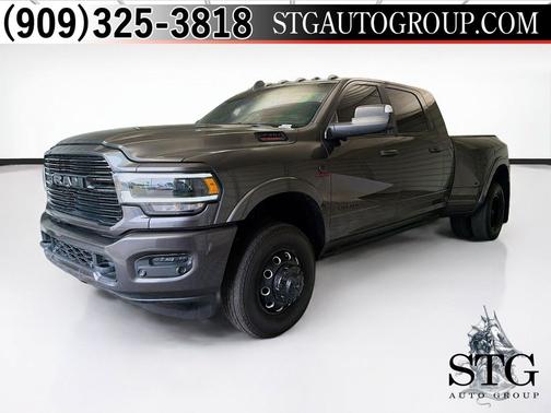 Granite Crystal Metallic Clearcoat 2022 RAM 3500 Laramie Mega Cab 4x4 6'4' Box