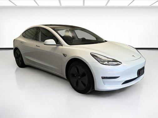 Pearl White Multi-Coat 2020 Tesla Model 3 Long Range