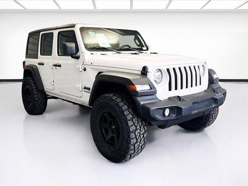 Bright White Clearcoat 2022 Jeep Wrangler Unlimited Sport