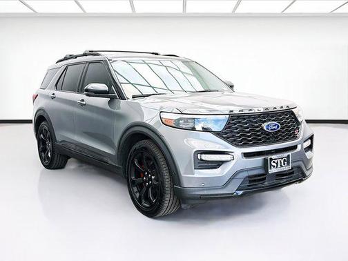Gray Metallic 2022 Ford Explorer ST
