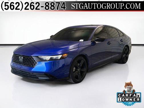 Still Night Pearl 2024 Honda Accord Hybrid Sport-L