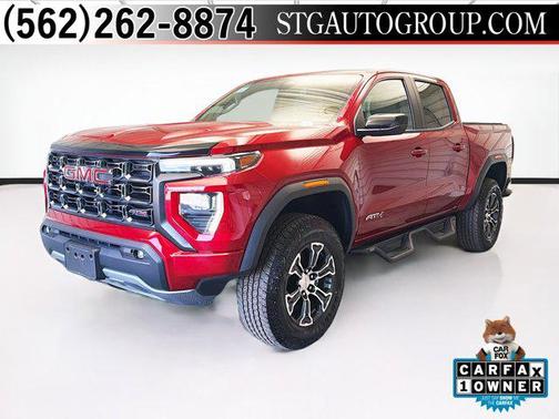 Volcanic Red Tintcoat 2023 GMC Canyon AT4