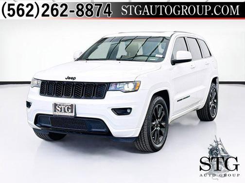 Bright White Clearcoat 2019 Jeep Grand Cherokee Altitude