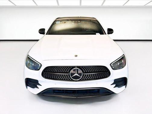 White 2022 Mercedes-Benz E-Class 4MATIC