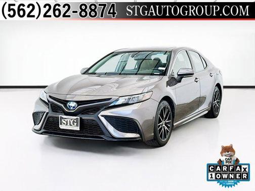 Predawn Gray Mica 2024 Toyota Camry Hybrid SE