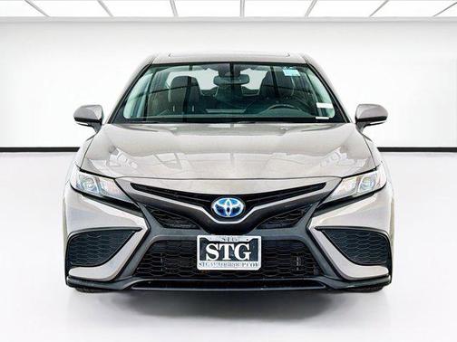 Predawn Gray Mica 2024 Toyota Camry Hybrid SE