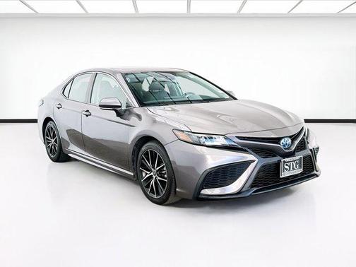 Predawn Gray Mica 2024 Toyota Camry Hybrid SE