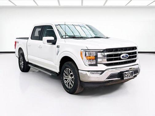 White Metallic 2021 Ford F-150 Lariat