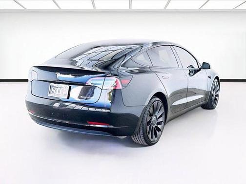 Solid Black 2023 Tesla Model 3 Performance