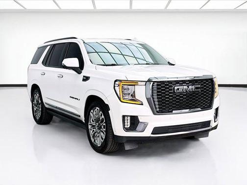 White Frost Tricoat 2023 GMC Yukon Denali Ultimate