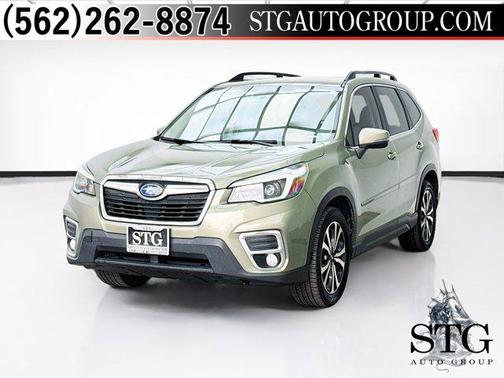 Jasper Green Metallic 2021 Subaru Forester Limited