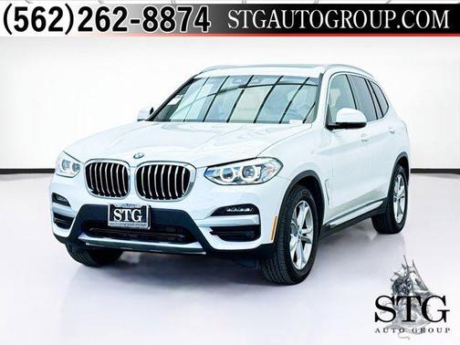 Alpine White 2021 BMW X3 sDrive30i