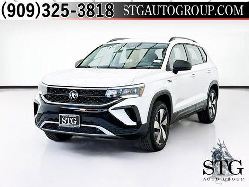 Pure White 2024 Volkswagen Taos 1.5T S