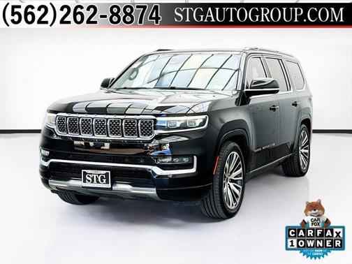 Diamond Black Crystal Pearlcoat 2022 Jeep Grand Wagoneer Series III 4x4
