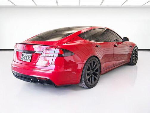 Red Multi-Coat 2022 Tesla Model S Base