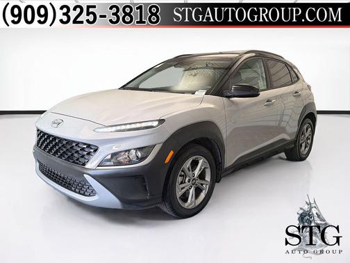 Cyber Silver w/Black Roof 2023 Hyundai KONA SEL