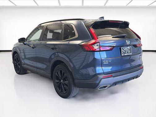 Blue 2024 Honda CR-V Hybrid Sport Touring AWD