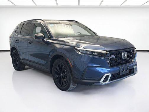 Blue 2024 Honda CR-V Hybrid Sport Touring AWD