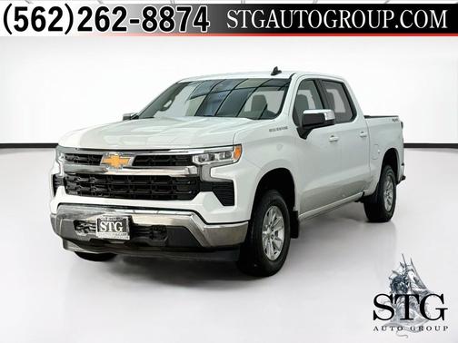 Summit White 2023 Chevrolet Silverado 1500 LT