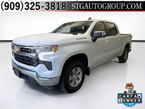 Summit White 2023 Chevrolet Silverado 1500 LT