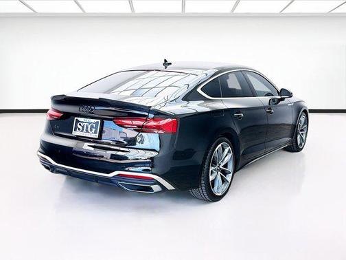 Mythos Black Metallic 2023 Audi A5 Sportback 45 S Line Premium Plus