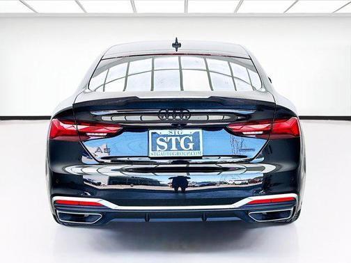 Mythos Black Metallic 2023 Audi A5 Sportback 45 S Line Premium Plus